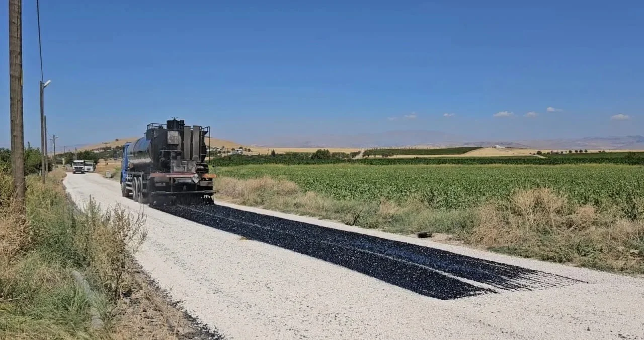 Fatmalı Köyünde Yol Çalışmaları Tamamlandı