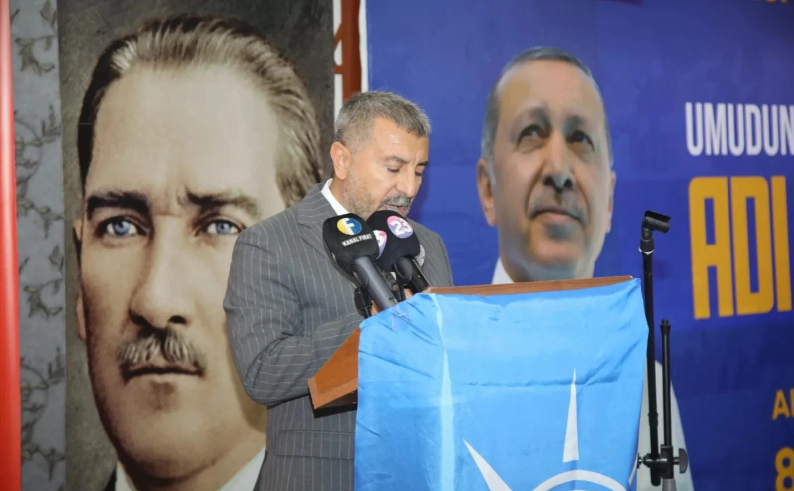 AK Parti Palu İlçe Kongresinde Murat Yıldırım Başkan Seçildi