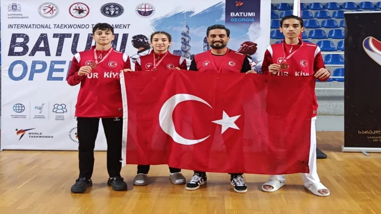 Milli Taekwondocularımız Batumi Open’a Damga Vurdu: Şampiyonluk Türkiye’nin